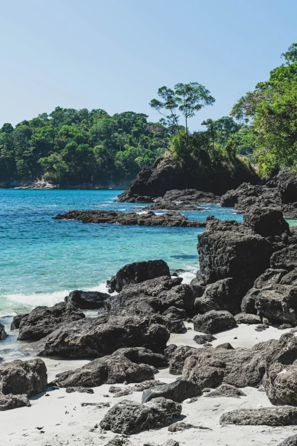 Playa Gemelas beach in Manuel Antonio National Park, Costa Rica Playa Gemelas beach in Manuel Antonio National Park, Costa Rica