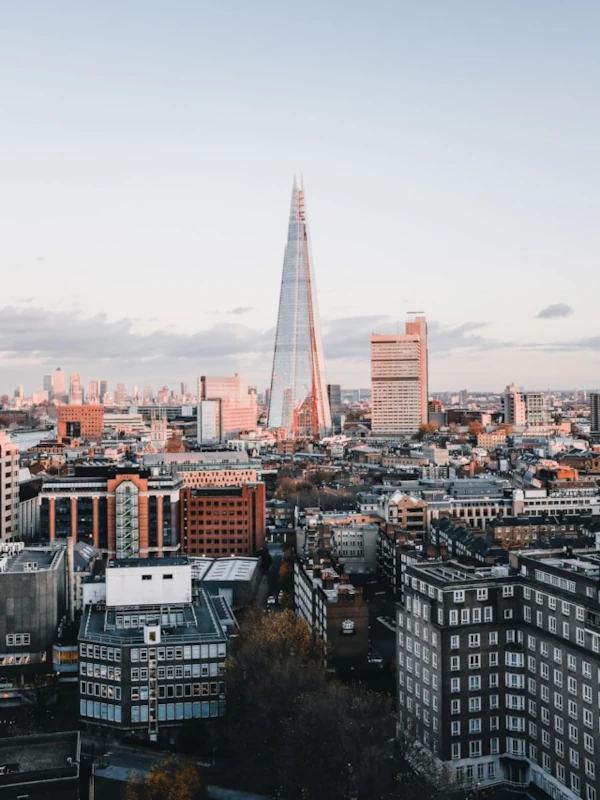 View of The Shard, the tallest building in London