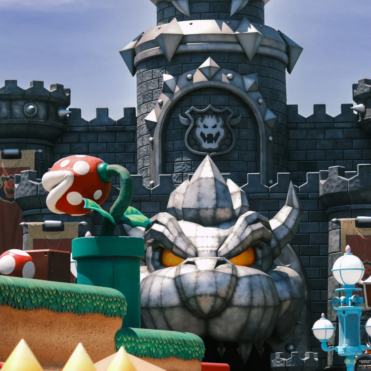The world of Mario on Universal Studios Japan