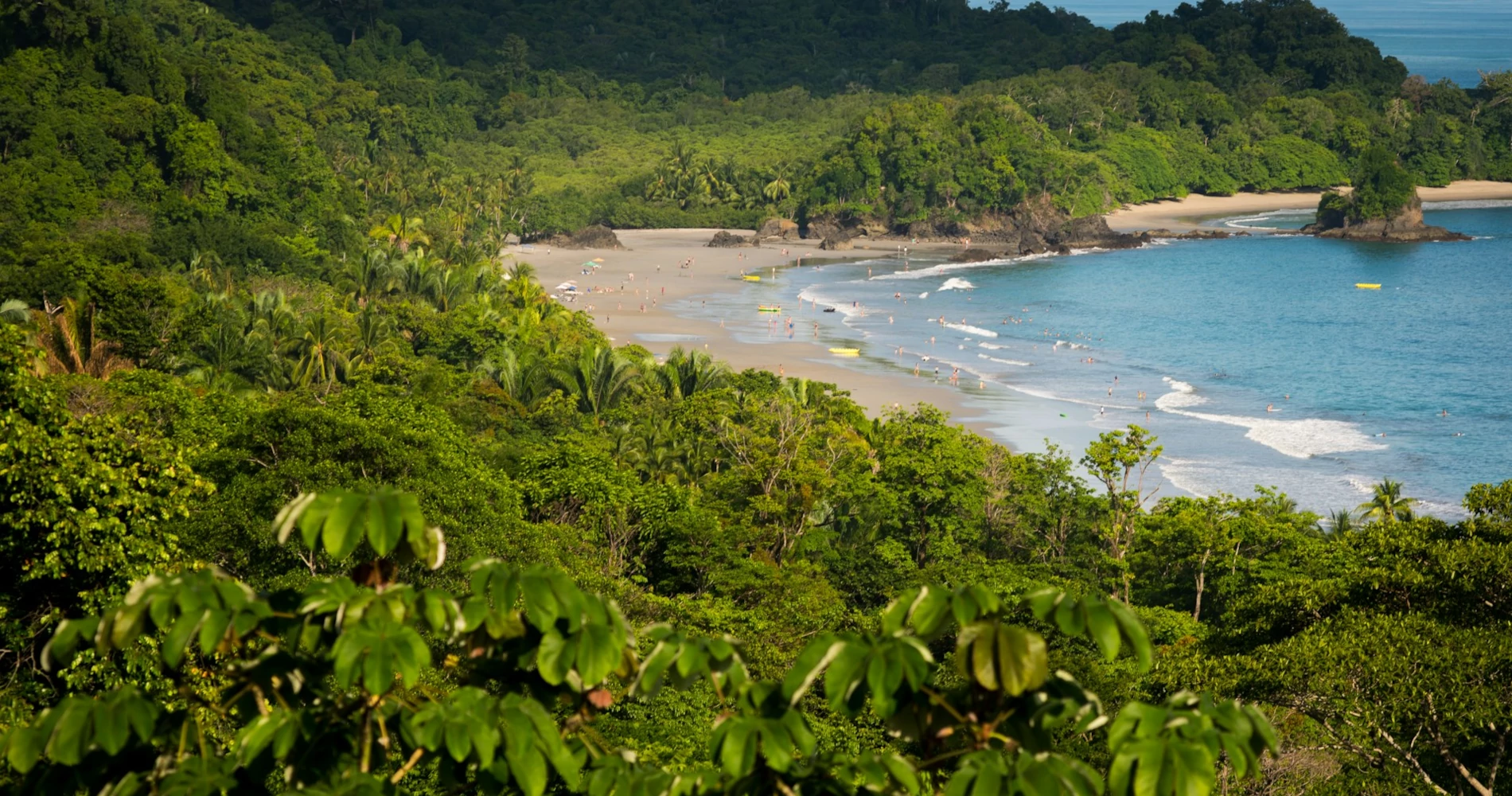 Lookout point at Manuel Antonio National Park, Costa Rica