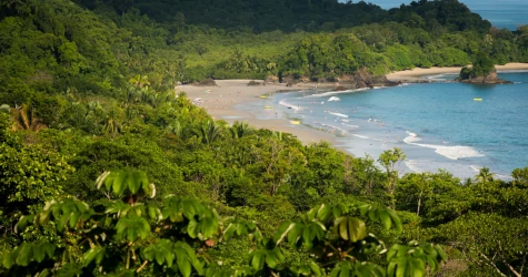 Lookout point at Manuel Antonio National Park, Costa Rica