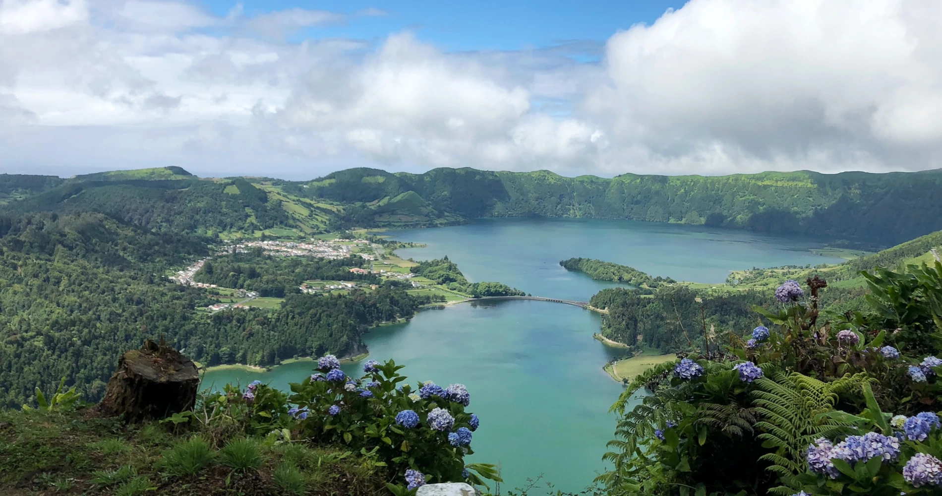 Sete Cidades lake, Azores, Portugal