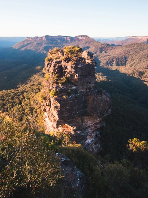 Rock formation at Blue Mountains National Park