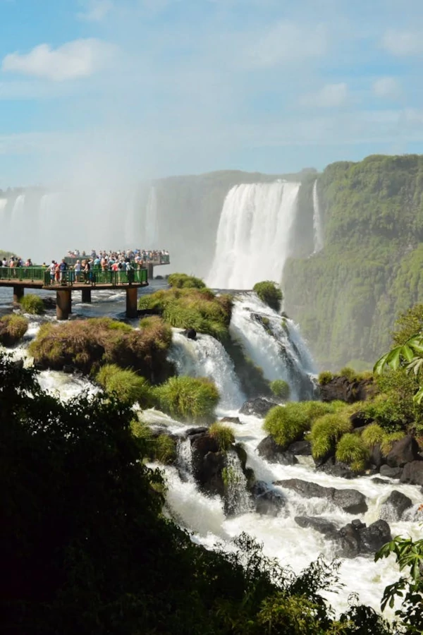 One of the viewing platforms at Iguazú National Park
