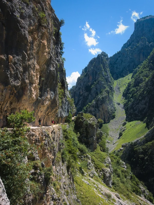 La ruta del Cares en el parque nacional de Picos de Europa