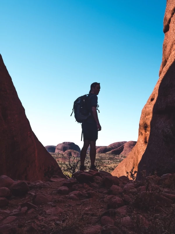 The rock formations of Kata Tjuta at Uluru-Kata Tjuta National Park
