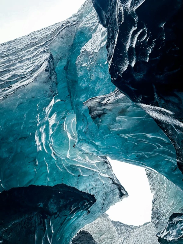 Maravillas glaciales Formaciones de hielo en el parque nacional Vatnajökull