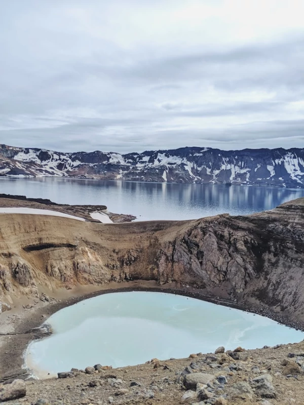 Maravillas Volcánicas La caldera Askja en el parque nacional Vatnajökull
